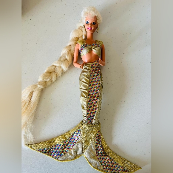 Jewel hair mermaid barbie doll - Picture 13 of 13